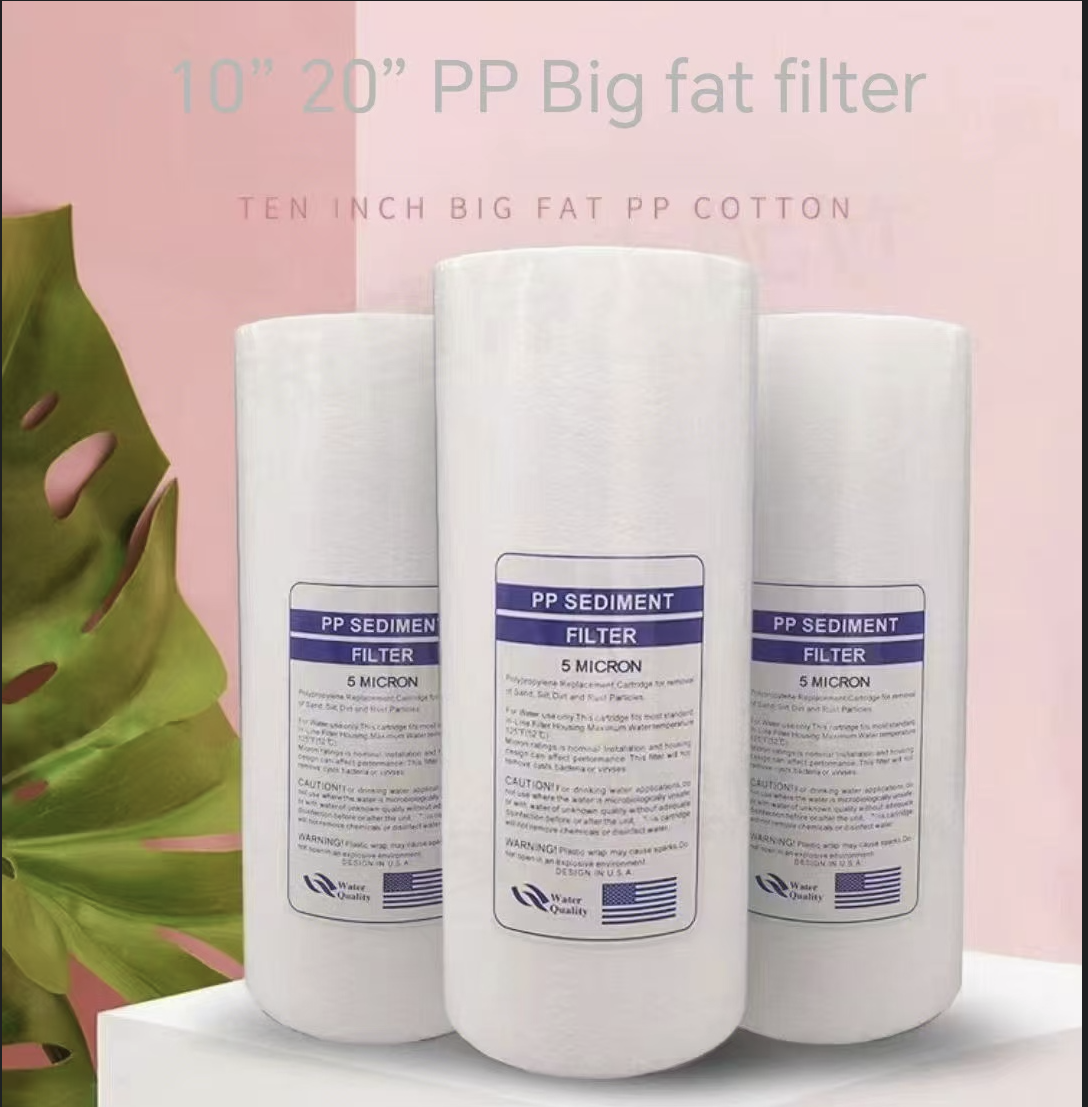 10″ 20″ Fat PP filter , water filter cartridge wholesale
