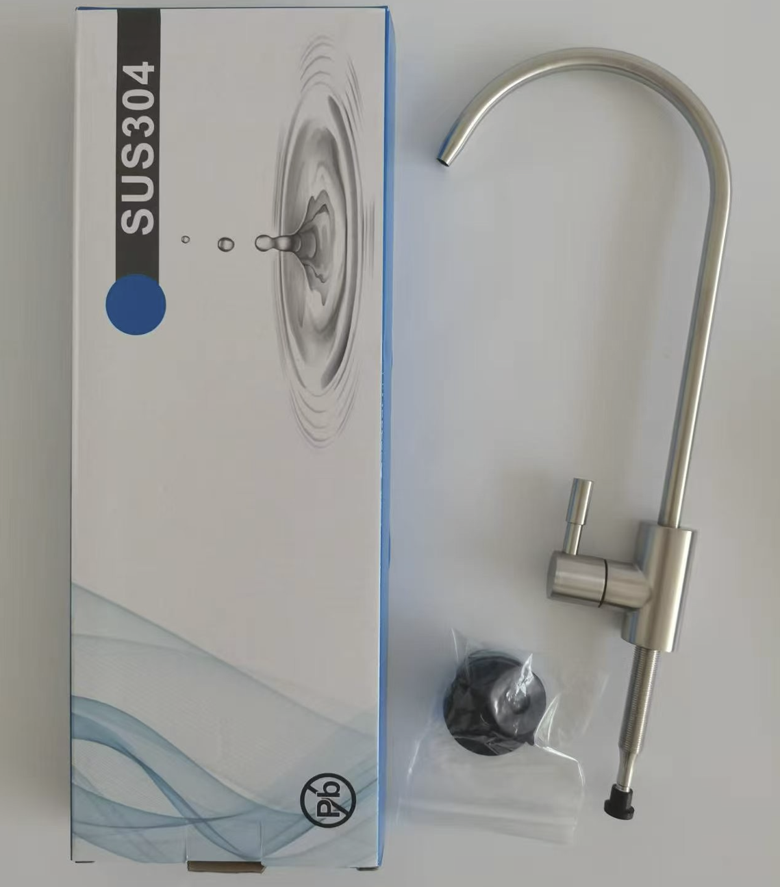 304 Stainless Steel Faucet designed for household drinking water systems.