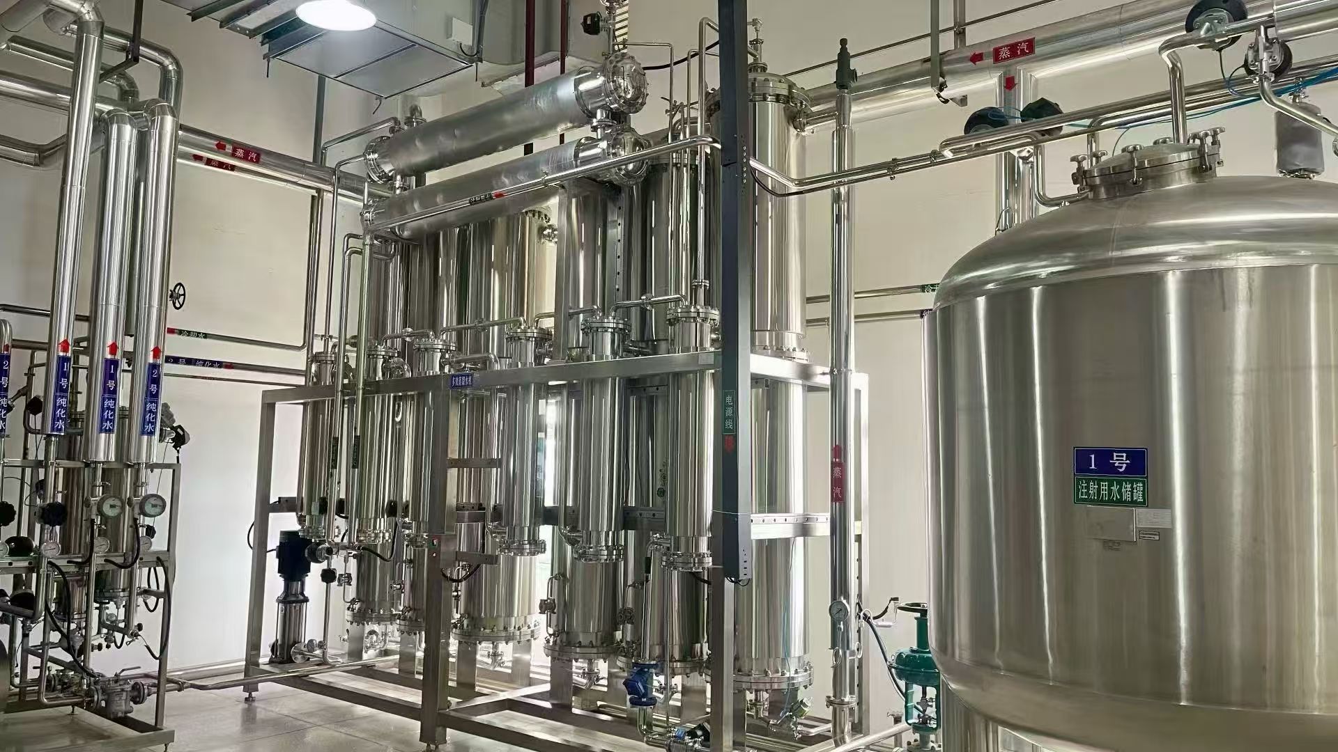 5 tons of stainless steel industrial water treatment equipment, industrial water purification equipment, customized.